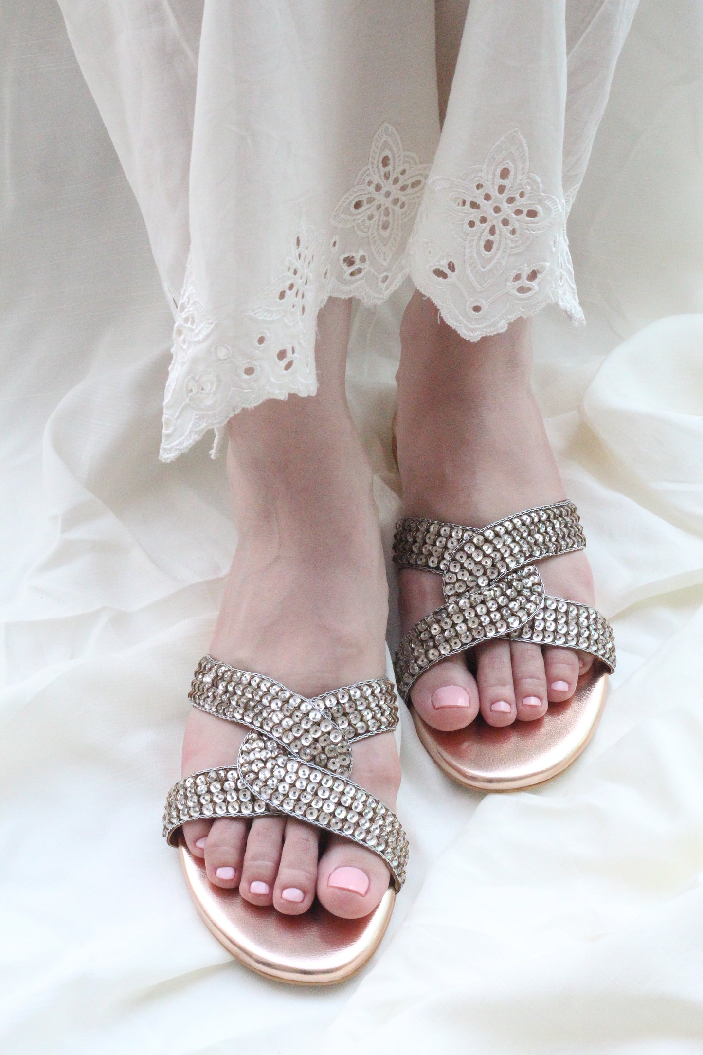 Eleni in Champagne Gold